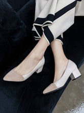 Load image into Gallery viewer, Stiletto Heel Pointed Toe PU Vintage Shoes