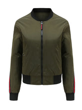 Load image into Gallery viewer, Women&#39;s Pilot Style Jacket Street Daily Fall Winter Casual Solid Color Stand Collar Sporty Jacket