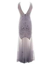 Load image into Gallery viewer, Flapper 1920S Fringed Gatsby Maxi Dress