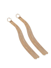 Load image into Gallery viewer, Women&#39;s Earrings Long Gold Alloy Vintage Party Tassel Earrings