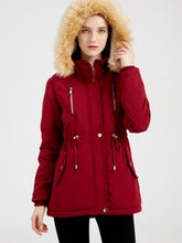 Load image into Gallery viewer, Women&#39;s Coat Daily Lamb wool Fall Winter Regular Midi Length Coat Solid Color Oversized Coat