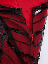 Load image into Gallery viewer, 5Color 1920S Sequined Fringe Gatsby Flapper Dress