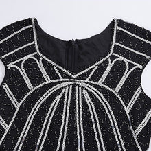 Load image into Gallery viewer, 1920S Sequin Fringed Gatsby Dress