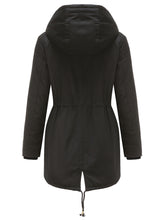 Load image into Gallery viewer, Women&#39;s Parka Coat Street Daily Winter Plush Long Coat Solid Color Oversized Fur Warm Coat