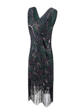 Load image into Gallery viewer, 1920S Sequined Flapper Dress