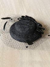 Load image into Gallery viewer, Sweet Bow Lace Tulle Net 1950S Hat