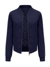Load image into Gallery viewer, Women&#39;s Pilot Style Jacket Daily Fall Winter Casual Solid Color Stand Collar Sporty Jacket