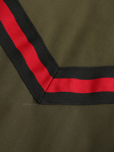 Women's Pilot Style Jacket Street Daily Fall Winter Casual Solid Color Stand Collar Sporty Jacket