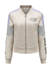 Load image into Gallery viewer, Women&#39;s Pilot Style Jacket Daily Fall Winter Casual Two tone Stand Collar Sporty Jacket