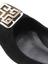 Load image into Gallery viewer, Chunky Heel  Square Toe Suede Vintage Shoes