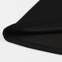 Load image into Gallery viewer, With Pocket Semi-Sheer A Line Black 50S Dress