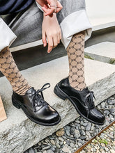 Load image into Gallery viewer, Women&#39;s Oxfords Round Toe Sheepskin Vintage Shoes