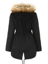 Load image into Gallery viewer, Women&#39;s Coat Street Daily Winter Plush Long Coat Solid Color Oversized Fur Warm Coat