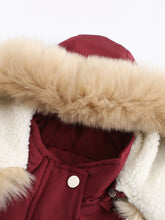 Load image into Gallery viewer, Women&#39;s Coat Daily Lamb wool Fall Winter Regular Midi Length Coat Solid Color Oversized Coat