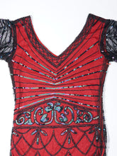Load image into Gallery viewer, 1920S Fringed Flapper Gatsby Dress