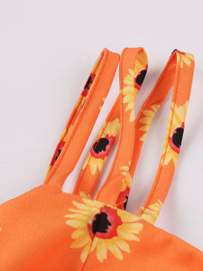 Daisy 1950S Vintage Spaghetti Strap Dress