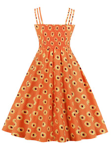 Daisy 1950S Vintage Spaghetti Strap Dress