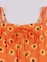 Load image into Gallery viewer, Daisy 1950S Vintage Spaghetti Strap Dress