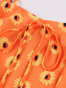 Daisy 1950S Vintage Spaghetti Strap Dress