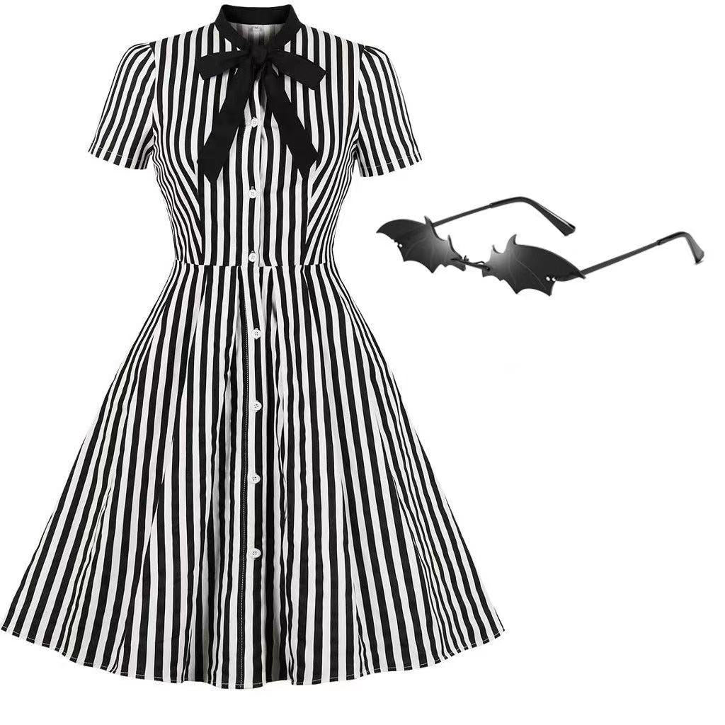 Kid's Beetlejuice Costume Basics Black and White Stripe -  Portugal